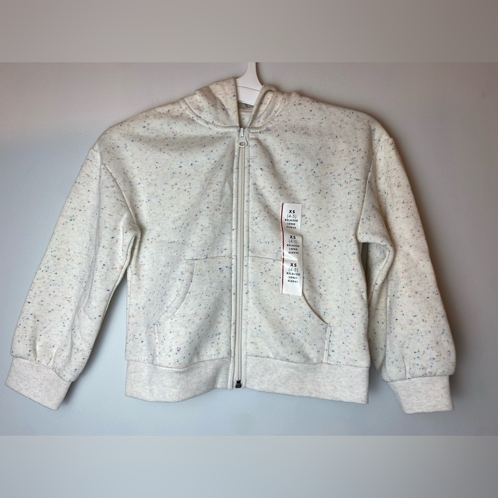 Cat & Jack Multicolor Speckled Hoodie